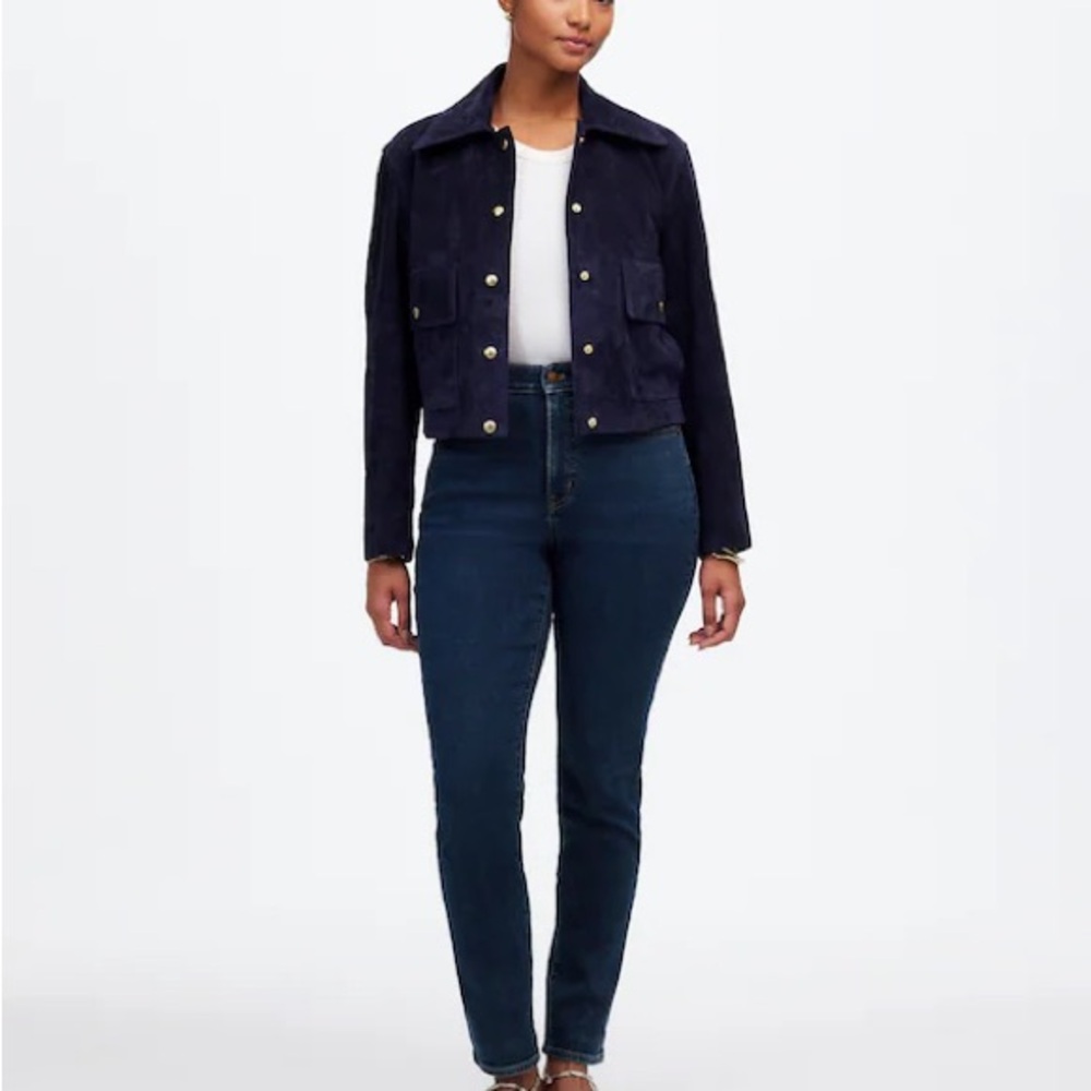 Madewell Women's Dark Blue Skinny Jeans - Picture 10 of 10